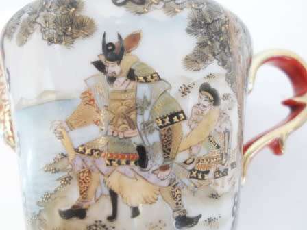 SUPER RARE!! 19TH CENTURY MINIATURE JAPANESE IMPERIAL SATSUMA TEA POT CIRCA 1890's VALUE R3950