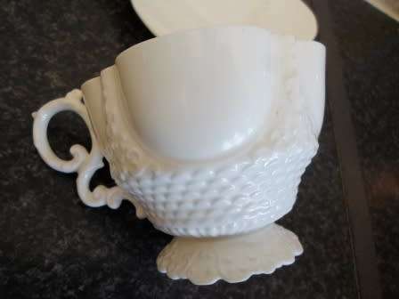 RARE!! VICTORIAN ANSLEY TEA CUP & SAUCER CIRCA  1890's  AMAZING FIND!! WOW!!