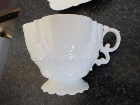 RARE!! VICTORIAN ANSLEY TEA CUP & SAUCER CIRCA  1890's  AMAZING FIND!! WOW!!