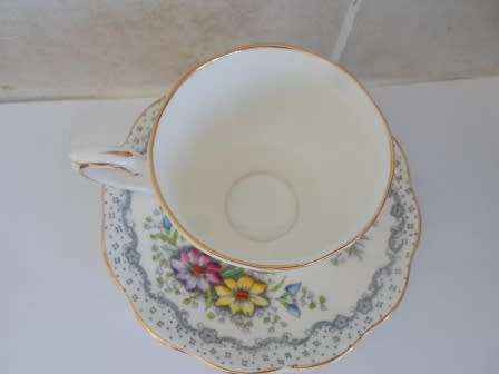 STUNNING!! ROYAL ALBERT "GEM" COFFEE DUO MINT CONDITION!!
