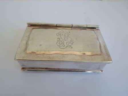 STUNNING!! BOOK FORM SILVER PLATED TRINKET BOX WOW!!