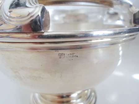 GORGEOUS SANT ANDREA ITALY SILVER PLATED SORBET ICE CUPS VALUE R1500  WOW!!
