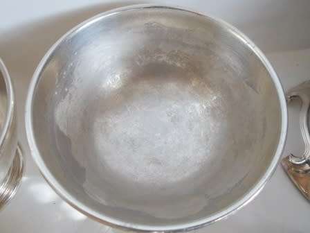 GORGEOUS SANT ANDREA ITALY SILVER PLATED SORBET ICE CUPS VALUE R1500  WOW!!