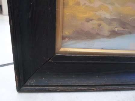 LOVELY!! H. ANDERSON PAINTING "YONKERS HOEK"   500 X 220mm  WOW!!