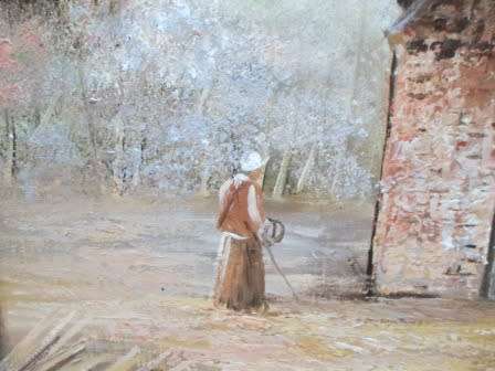 RARE!! LARGE ROBERT BAILLIE OIL ON CANVAS  910 X 620mm  VALUE R7500