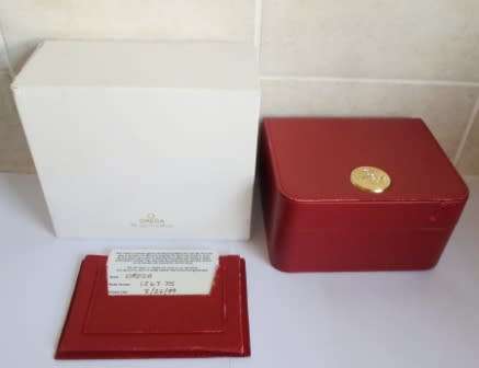 WOW!! OMEGA CONSTALLATION 1267.75 WATCH BOX WITH PAPERS WOW!!