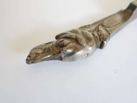 EXTREMELY RARE!! ART NOUVEAU WMF DOG CIGAR CUTTER VALUE R3950 WOW!!