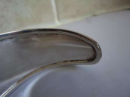 WOW!! LARGE STERLING SILVER CUFF BANGLE 36,6g STUNNING PIECE!!