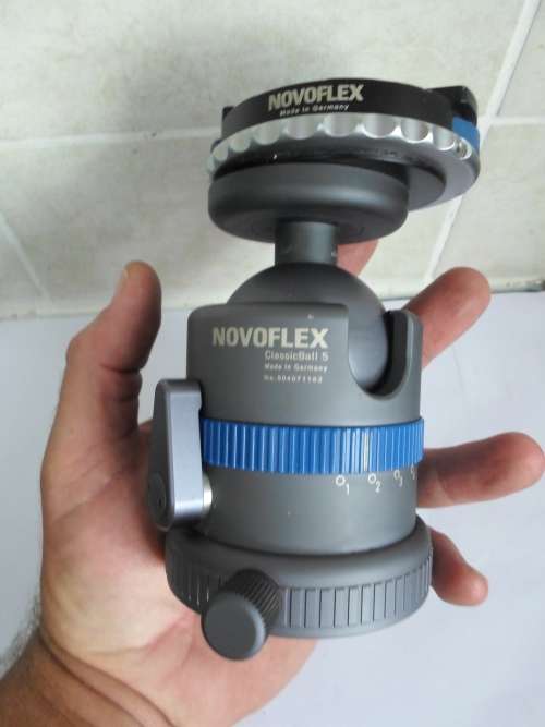 WOW!! NOVOFLEX CLASSICBALL 5 TRIPOD BALL HEAD VALUE R3500 WOW!!