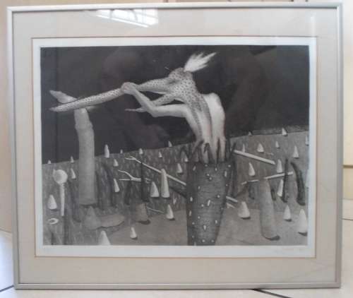 WOW!! ALMA IDA VORSTER ARTISTS PROOF ETCHING  390 X 290mm  VALUE R1500  WOW!!