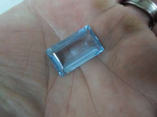 WOW!! 25,90ct   RECTANGULAR BLUE TOPAZ STUNNING STONE!! WOW!!