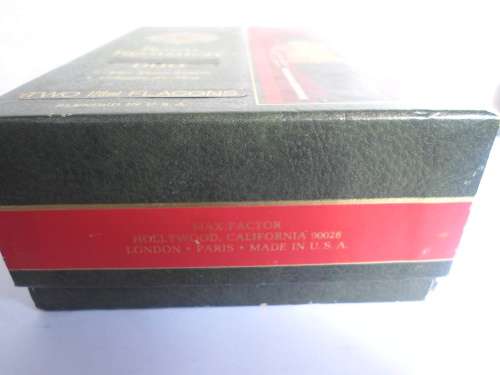 RARE 1960`s MAX FACTOR ROYAL REGIMENT LEATHER DUO COLOGNE and SHAVE LOTION BOXED SET VALUE R1400