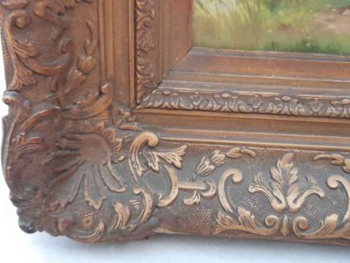 Wow!! Dutch Adriaan Johannes Groenewegen(1874-1963) oil on canvas 400x300mm VALUE R15000 WOW!!