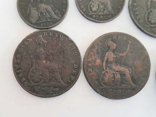 Wow!! Collection of 1826, 1827, 1828 british coins wow!!