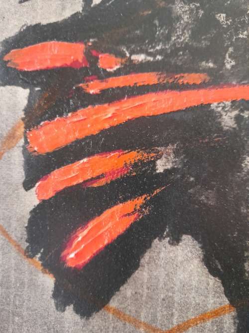 Investment!! Cobus van der Walt contemporary mixed media on board 1650 x 1120mm VALUE R75000