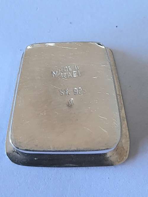 Stunning vintage sterling silver Judaica pillbox 7,9g  wow!!
