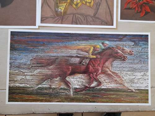 Awesome!! 5 x vintage Tretchikov prints gorgeous!! Wow!!