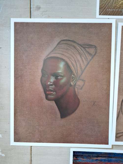 Awesome!! 5 x vintage Tretchikov prints gorgeous!! Wow!!