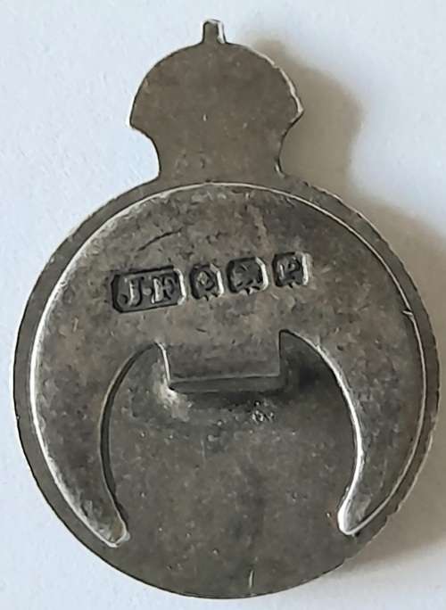 WW2 1939 Birmingham silver Regular army reserve of officers badge Wow!!