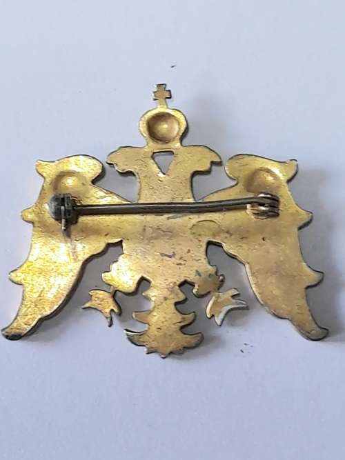 Rare!! WW2 ERA Yugoslavia officers enamel badge