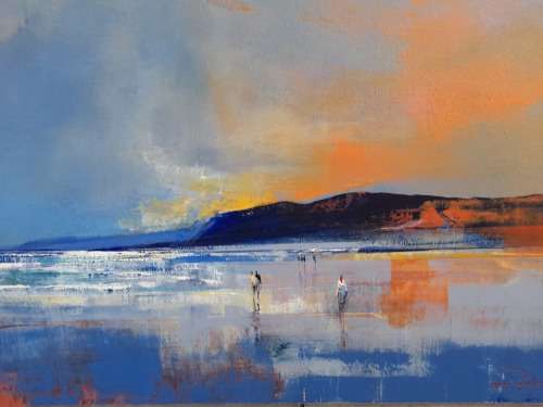 Amazing Large Derric van Rensburg oil on canvas on board 1110 x 1110mm value R29950 wow!!