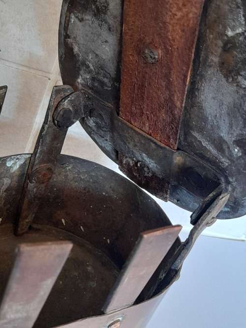 Rare!! 19th century Cape copper iron circa 1860`s Wow!! Wow!!