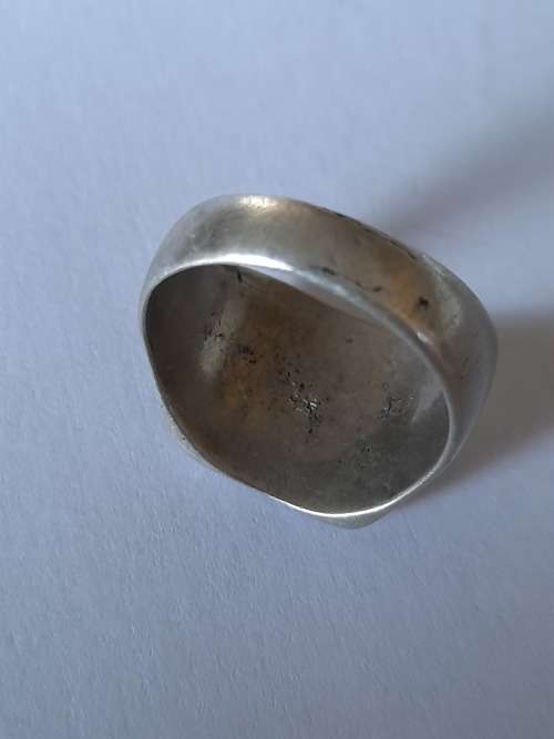 Increadible vintage sterling silver Lion of Judah signet ring 8,2g wow!!
