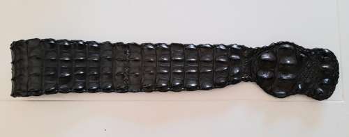 Amazing!! Large Leather Rose Crocodile skin belt value R2500