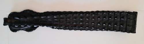 Amazing!! Large Leather Rose Crocodile skin belt value R2500