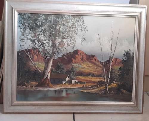 Wow!! Kieth John Faure oil on board 610 x 450mm value R3000