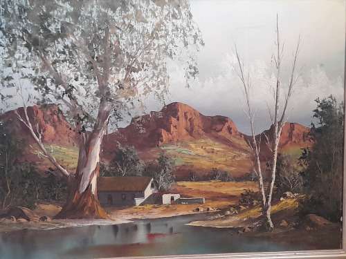 Wow!! Kieth John Faure oil on board 610 x 450mm value R3000