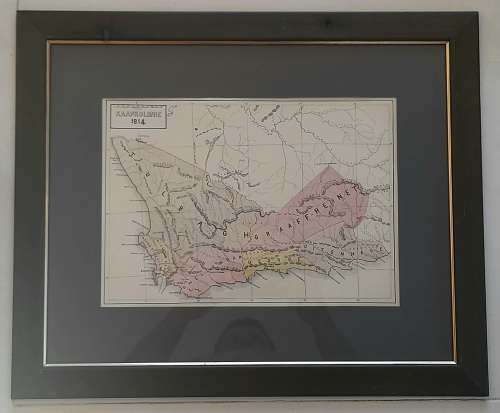 Wow!! 1814 Kaapkolonie map circa 1920`s Wow!!
