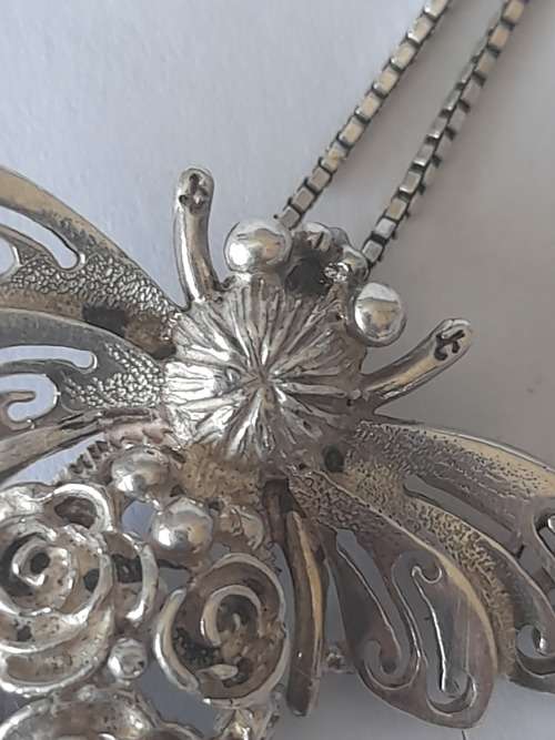 Magnificent!! Jenna Clifford sterling silver bumblebee pendant 12,6g  Wow!!