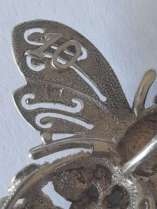 Magnificent!! Jenna Clifford sterling silver bumblebee pendant 12,6g  Wow!!