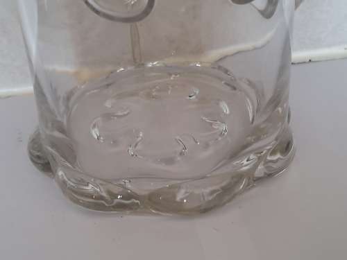 1971 Riihimaën Lasi Kasperi pitcher designed by Erkkitapia Siiroinen Value R1000