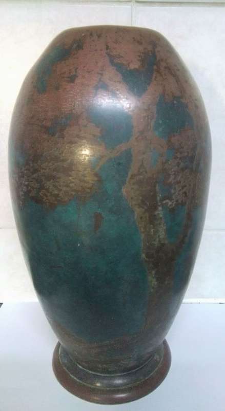 Rare art deco WMF Ikora vase circa 1930`s wow!!