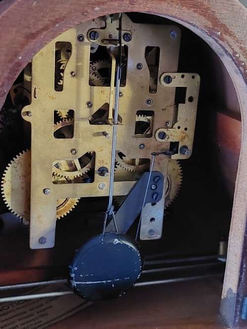 Wow!! Vintage Seth Thomas mantle clock working!! Wow!!