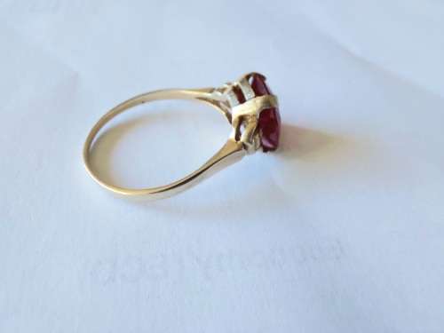 Spectacular Vintage SA 9ct gold ruby ring by Jayem 3,8g Value R5500 wow!!