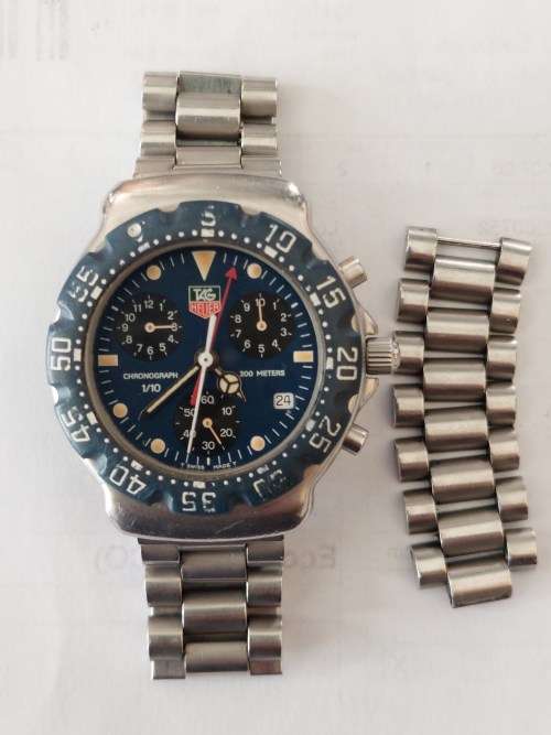 Vintage 1990`s Tag Heuer formula 1 (CA 1210 - RO) MENS quartz watch value R8500