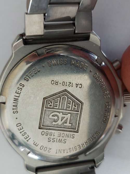 Vintage 1990`s Tag Heuer formula 1 (CA 1210 - RO) MENS quartz watch value R8500