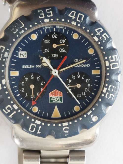 Vintage 1990`s Tag Heuer formula 1 (CA 1210 - RO) MENS quartz watch value R8500