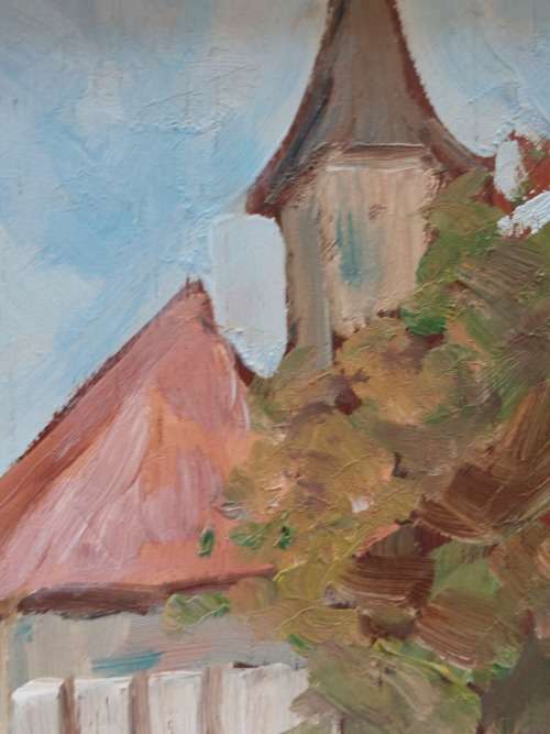 Wow!! Terence McCaw oil on board 380 x 300mm Value R25000