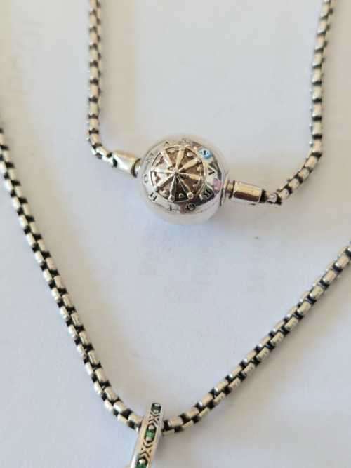 Thomas Sabo sterling silver chinese dragon pendant with chain and box value R11500