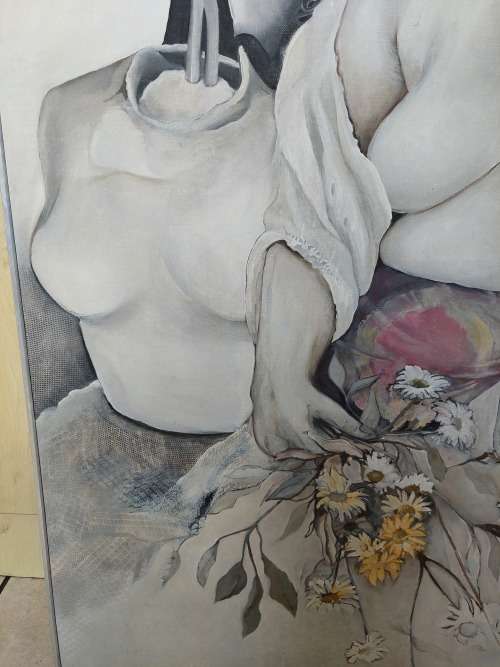 Stunning Martin Burnett oil on canvas `74 , 890 x 670mm Value R6500