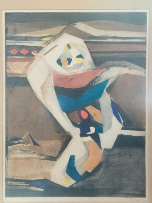 Wow!! Roger Bertemes colour etching 26/99 with cert Value R6500