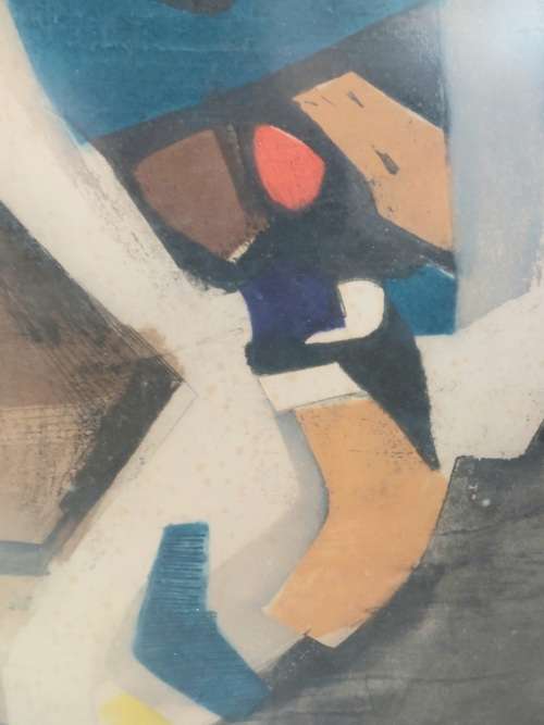 Wow!! Roger Bertemes colour etching 26/99 with cert Value R6500