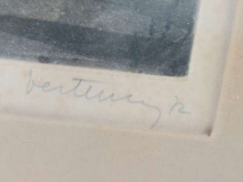 Wow!! Roger Bertemes colour etching 26/99 with cert Value R6500