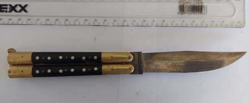 Amazing!! Vintage Balisong butterfly gang knife best I`ve seen Wow!!