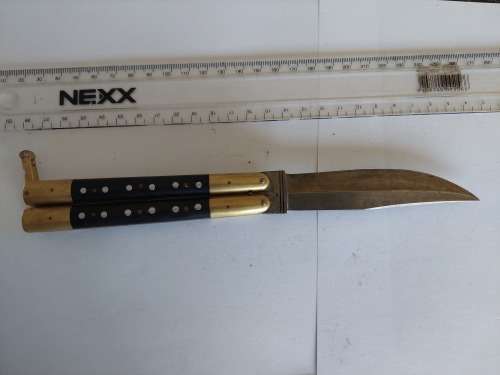 Amazing!! Vintage Balisong butterfly gang knife best I`ve seen Wow!!