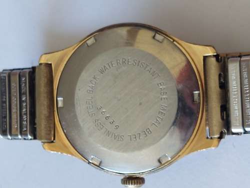 Rare!! Vintage glod plated Lanco 25 jewel automatic wrist watch 100% working!!